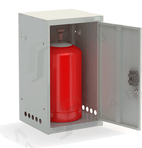 Шкаф для газовых баллонов ШГР 27-1-4(27л)